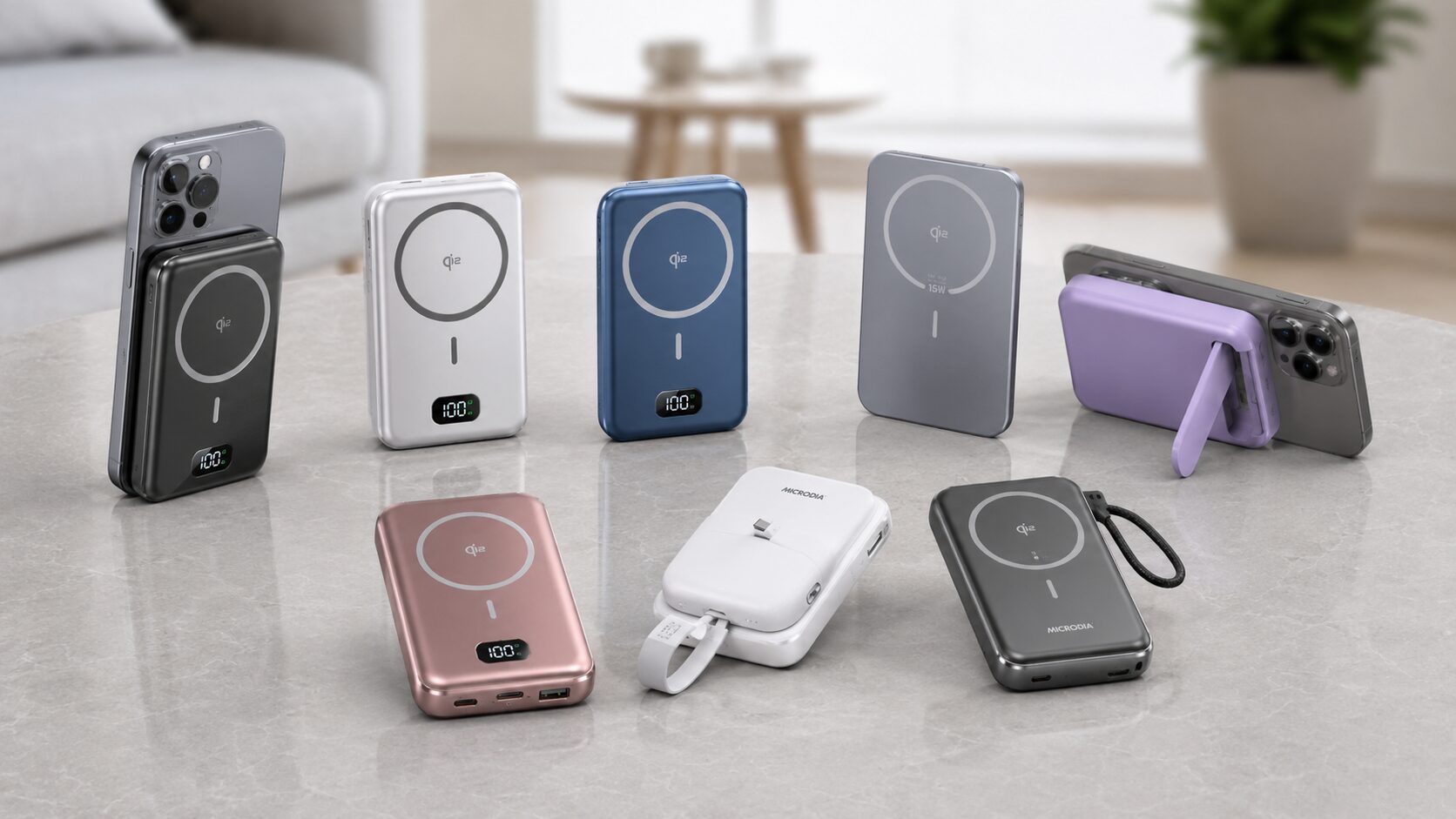 MICRODIA、Qi2対応や高出力モデルなど次世代モバイルバッテリーを展開 - 画像4