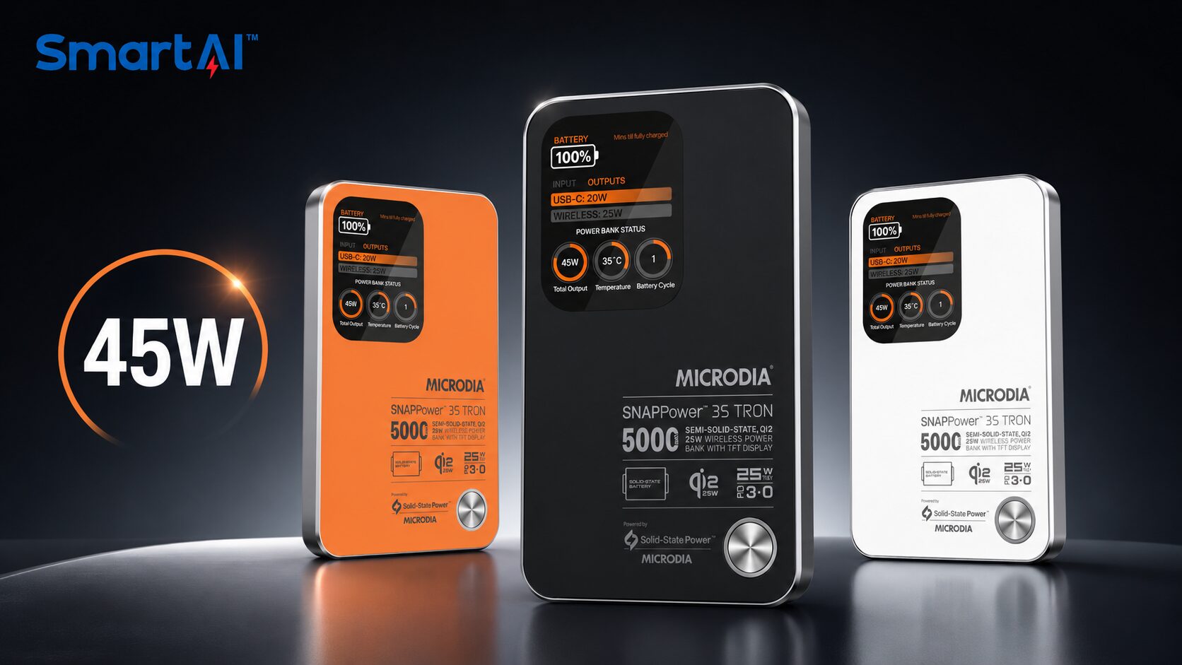 MICRODIA、Apple Watch・AirPodsも同時充電可能な準固体電池モバイルバッテリーを発表 - 画像5