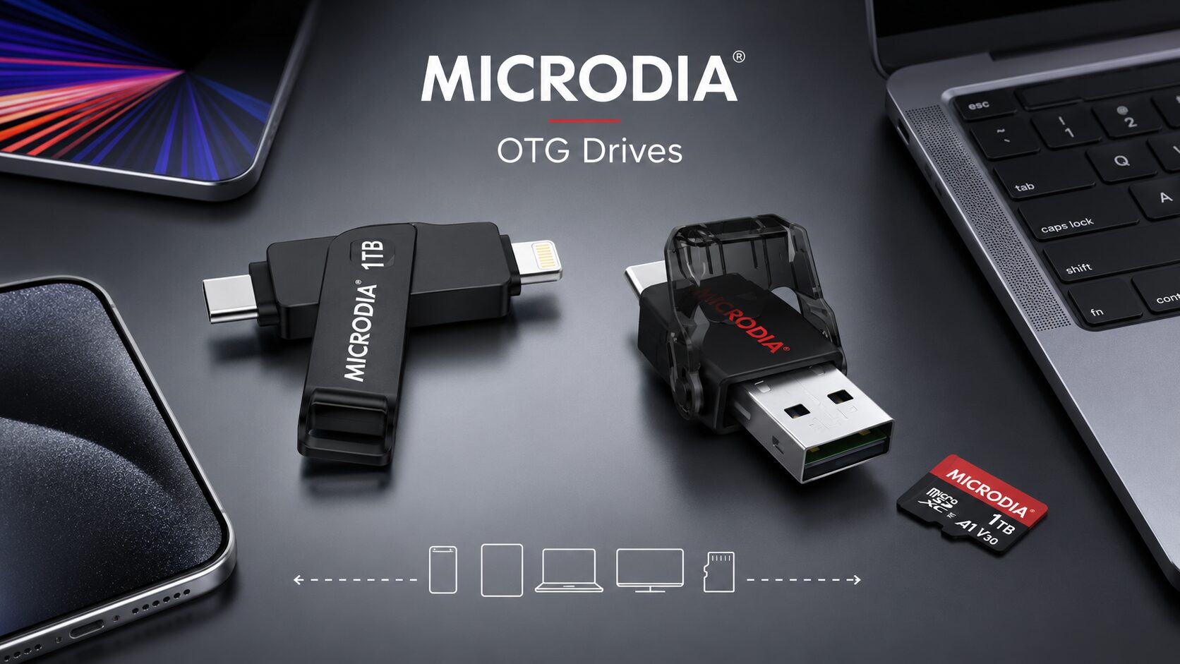 宏福商事、MICRODIAのSSD・OTGドライブ等の国内取扱いを開始 - 画像4