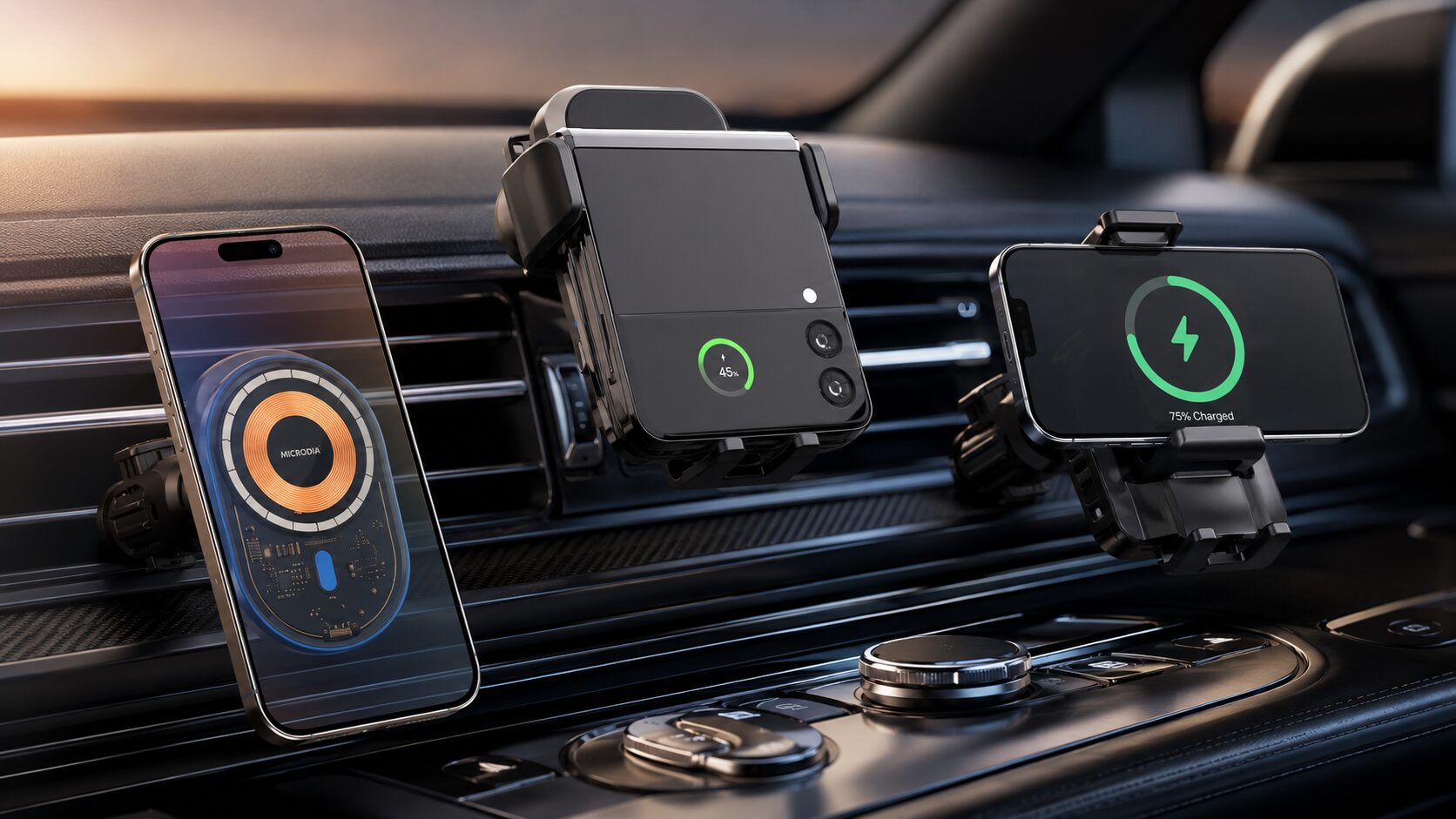 MICRODIA、Qi・Qi2対応のワイヤレス充電器シリーズを日本で展開|Qi2.2および車載向けラインアップ