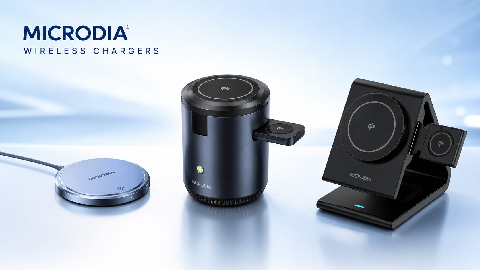 MICRODIA、Qi・Qi2対応のワイヤレス充電器シリーズを日本で展開|独自技術と今後の展開(2枚目)