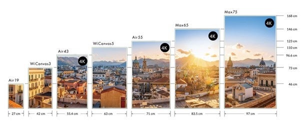 ミナトHD、次世代デジタルサイネージ「WiCanvas」を展示 - 画像1