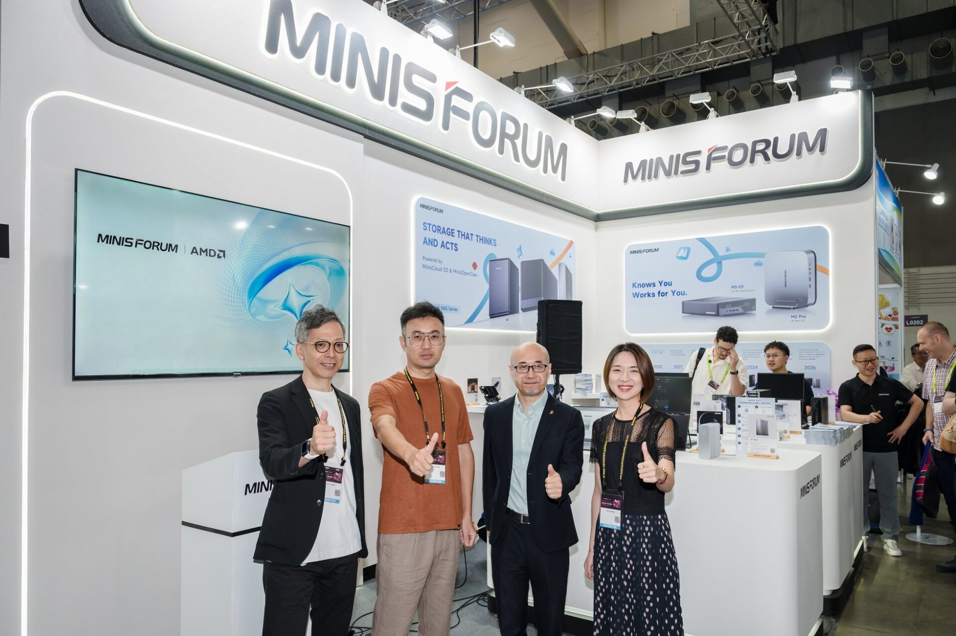 MINISFORUM、COMPUTEX 2026でAIエージェントNASを発表 - 画像2