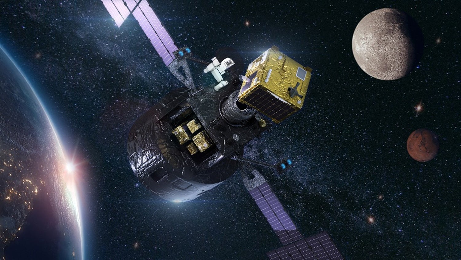 三菱電機、宇宙戦略基金による「軌道間輸送機」開発へ - 画像1