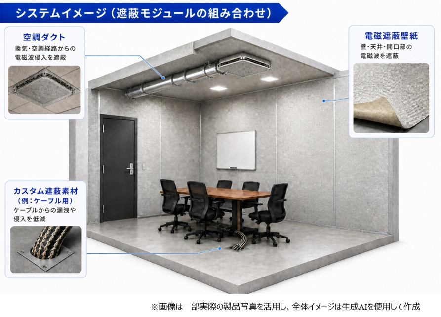 ミツフジ、銀めっき繊維を活用した電磁波遮蔽ソリューションの提案を開始|電磁波遮蔽製品のモジュール提案を開始