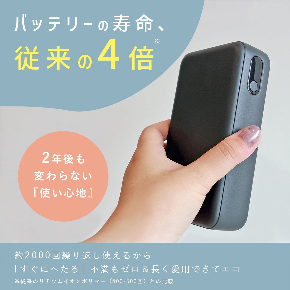 MOTTERU、準固体電池採用の20,000mAhモバイルバッテリーを発売 - 画像7