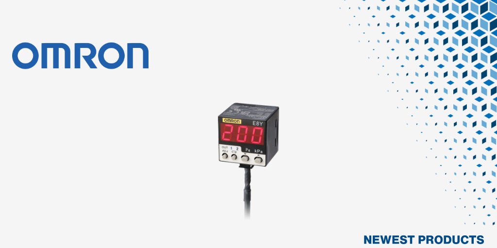 マウザー、Omronのデジタル表示圧力センサの取り扱いを開始 - 画像1
