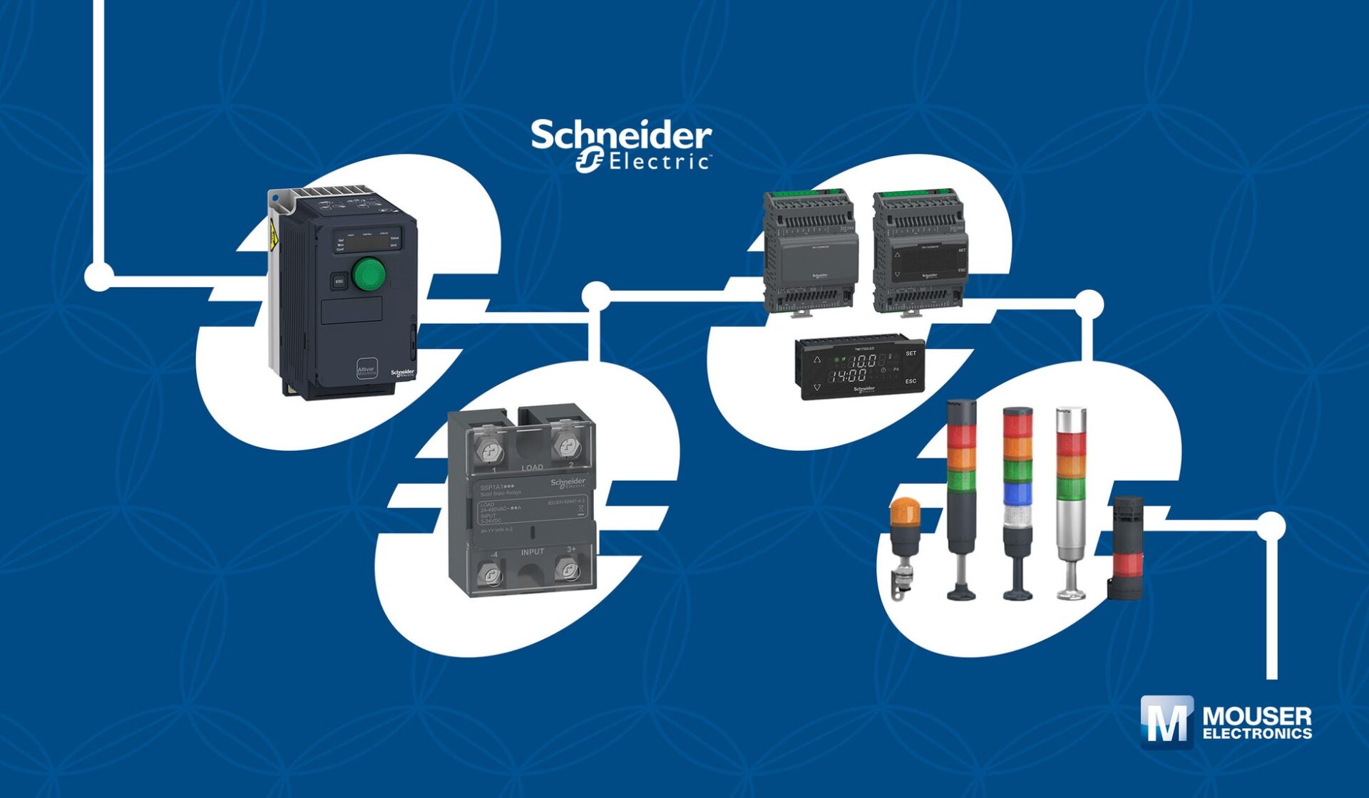 マウザー、Schneider Electricの産業向け製品の取り扱いを拡充 - 画像1