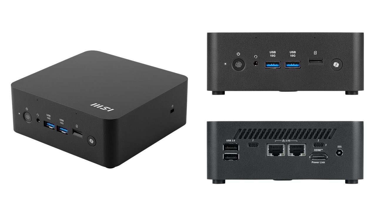 エムエスアイ、AI活用PC「Cubi NUC AI+」シリーズを発売 - 画像3