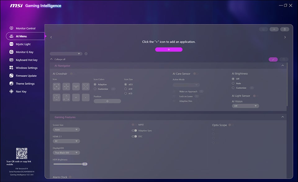 MSI、マウス操作でモニター設定を完結できる「Gaming Intelligence」を紹介 - 画像11