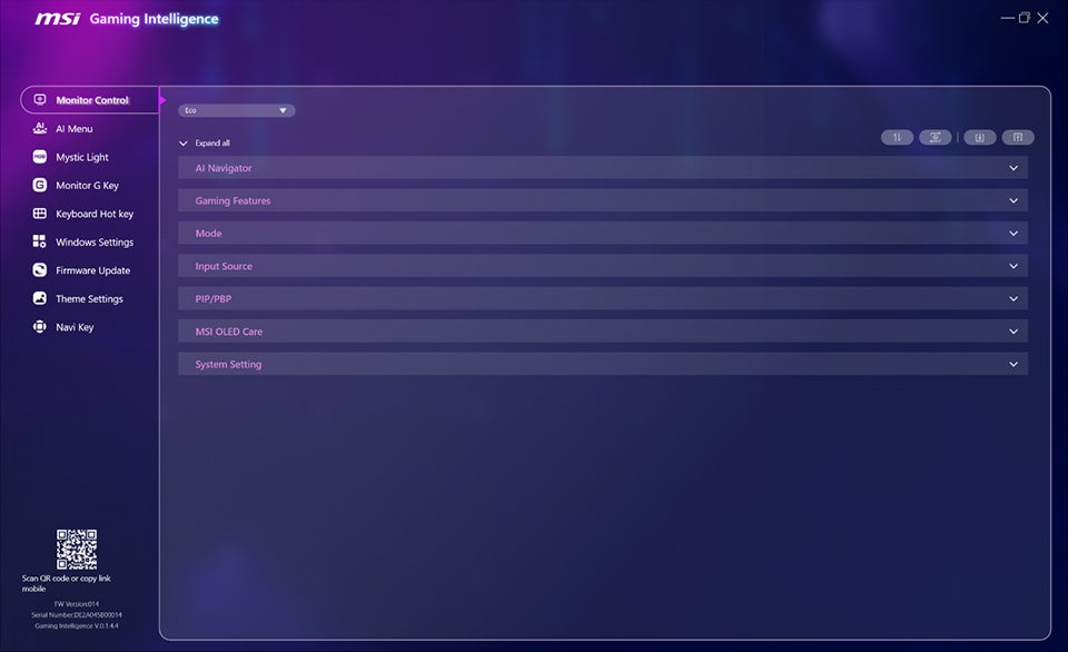 MSI、マウス操作でモニター設定を完結できる「Gaming Intelligence」を紹介 - 画像3