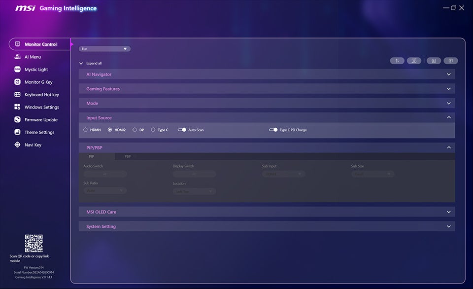 MSI、マウス操作でモニター設定を完結できる「Gaming Intelligence」を紹介 - 画像8