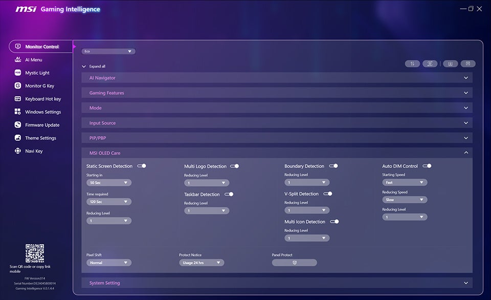 MSI、マウス操作でモニター設定を完結できる「Gaming Intelligence」を紹介 - 画像9