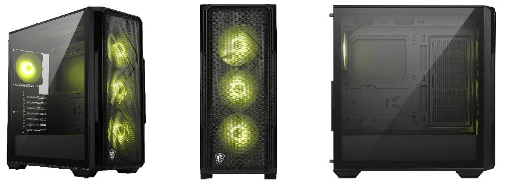 MSI、ARGBファン4基搭載のPCケース2種をドスパラ限定で発売 - 画像2