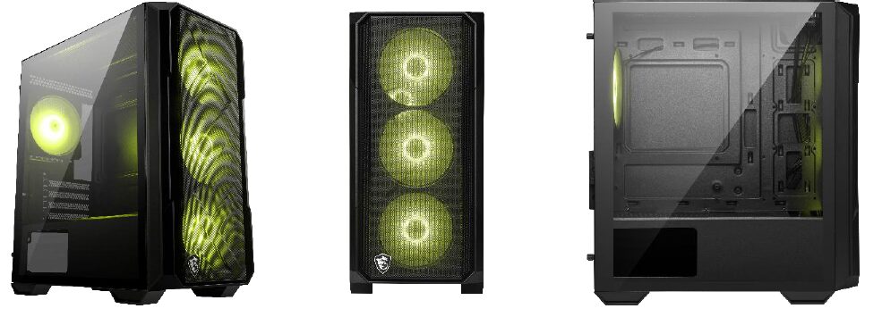 MSI、ARGBファン4基搭載のPCケース2種をドスパラ限定で発売 - 画像3