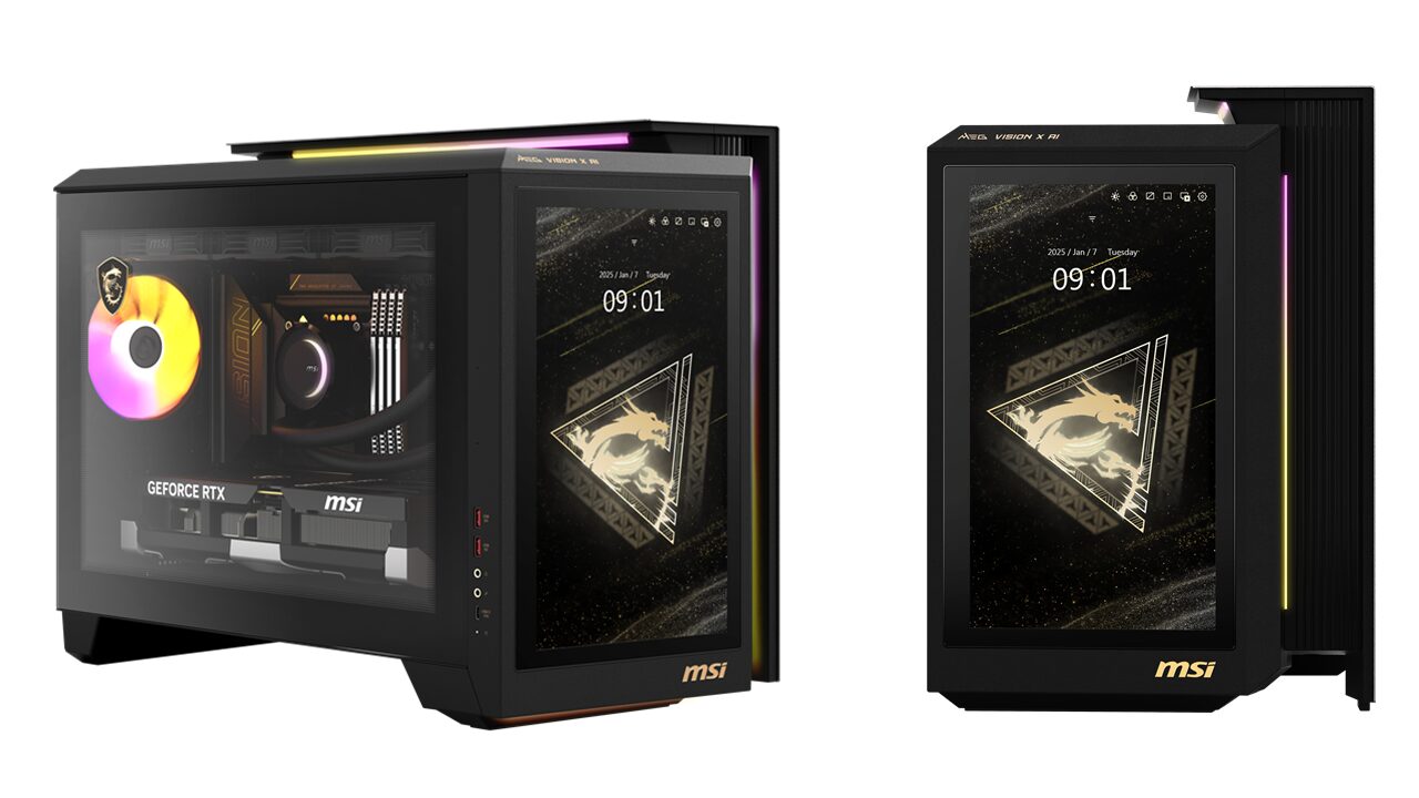 エムエスアイ、タッチパネル搭載ゲーミングPC「MEG Vision X AI 2NVV7-281JP」を発売 - 画像3