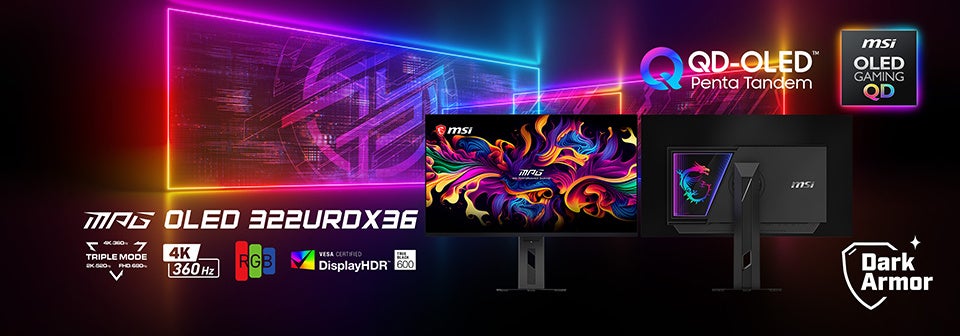 MSI、世界初のトリプルモード搭載QD-OLEDモニターを発表 - 画像2