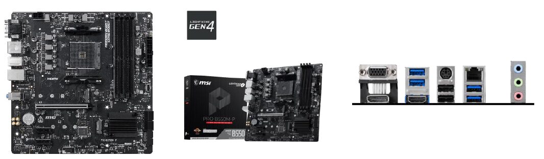 MSI、Amazon限定のB550マザーボード「PRO B550M-P」を発売|Amazon限定のMicro-ATXマザーボードが登場