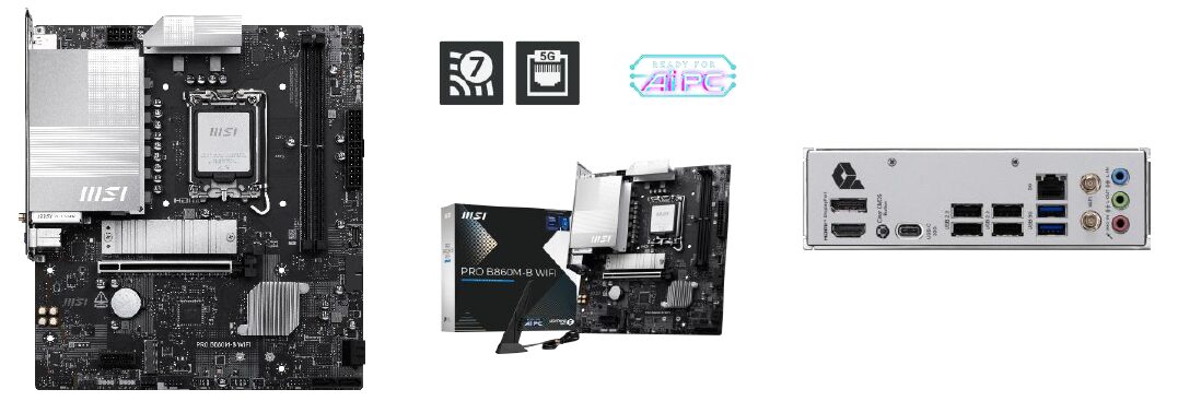 MSI、ドスパラ限定のB860チップセットマザー「PRO B860M-B WIFI」発売 - 画像2