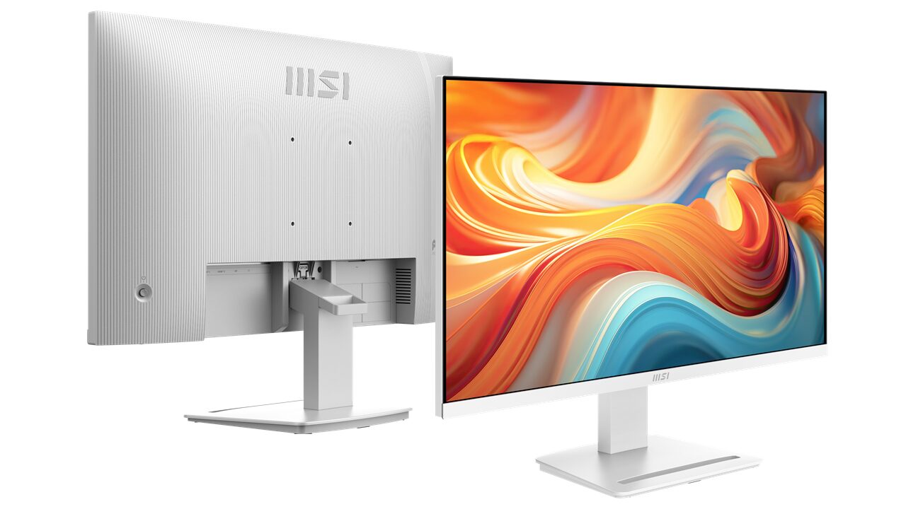 MSI、ホワイトデザインのWQHD/144Hzビジネスモニターを発売 - 画像3