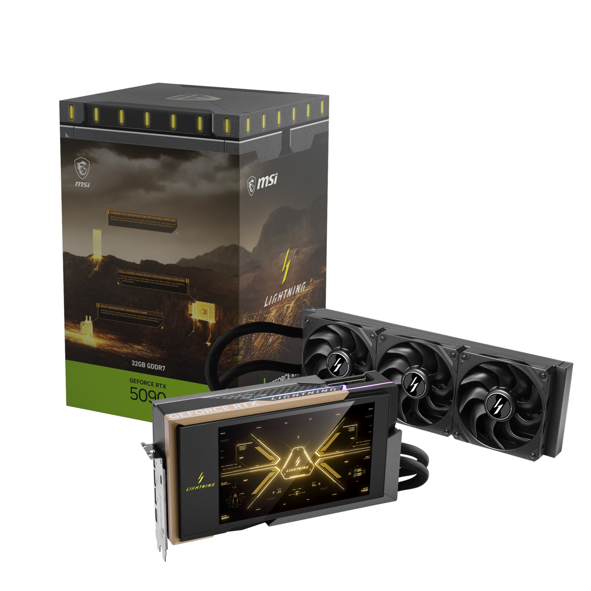 MSI、GeForce RTX 5090搭載ハイエンドGPU「RTX 5090 32G LIGHTNING Z」を発売 - 画像2