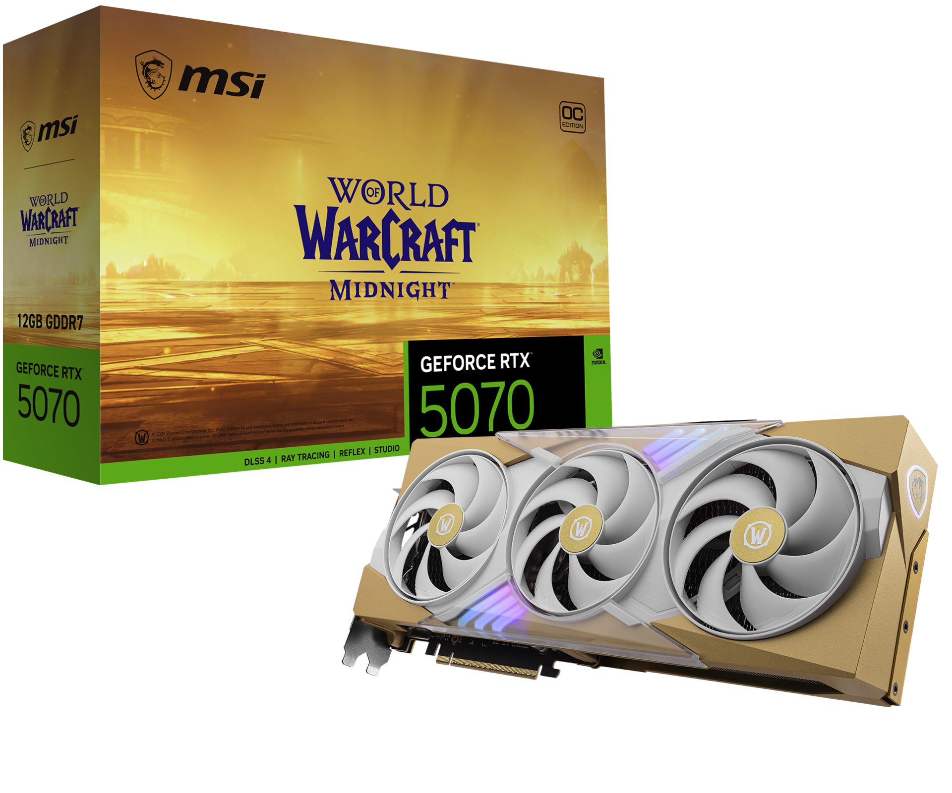 MSI、GeForce RTX™ 5070搭載のWorld of Warcraft限定グラフィックスカード2機種を発売 - 画像2