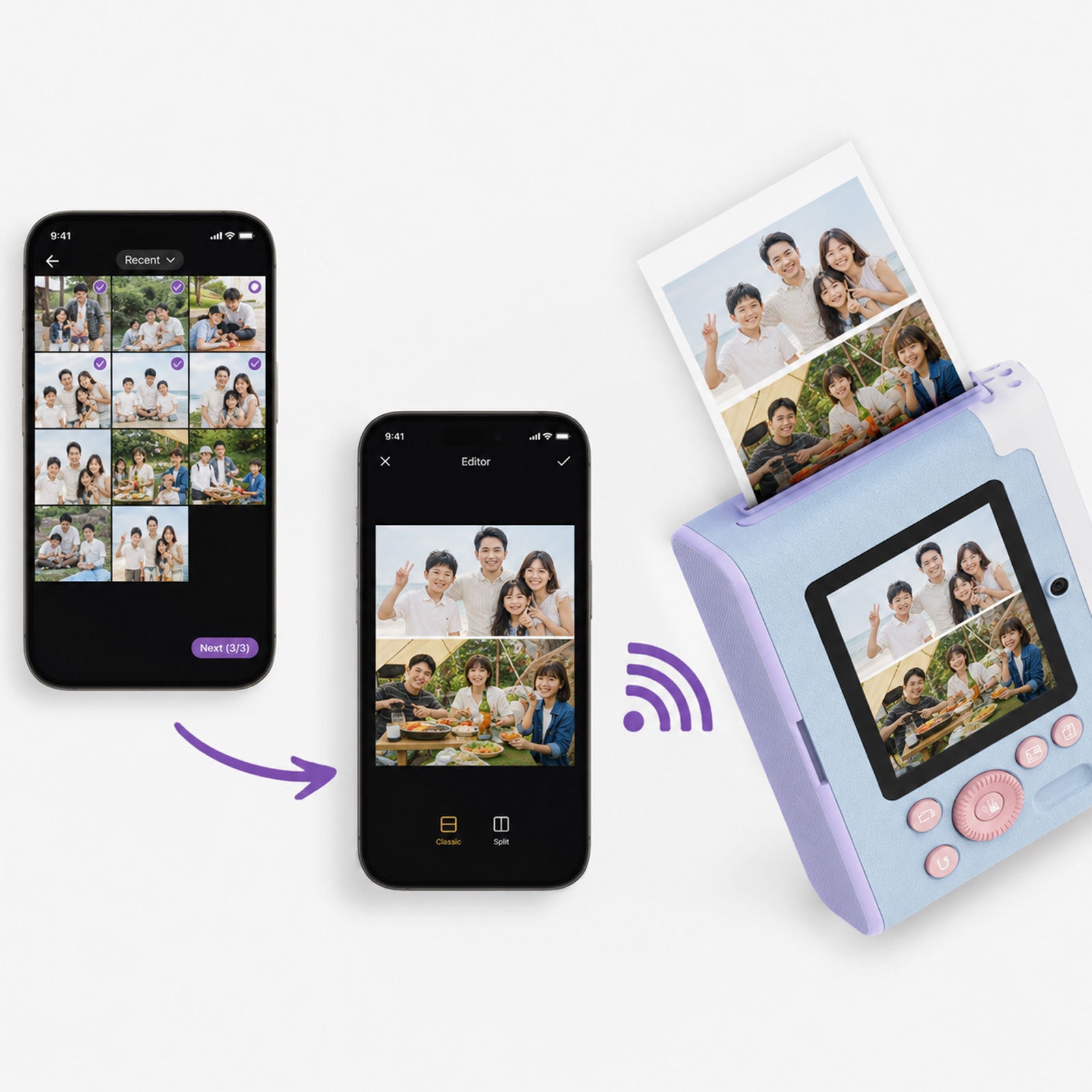 myFirst Japan、シリーズ初のフルカラー対応インスタントカメラを発売｜スマートフォン連携と主な仕様