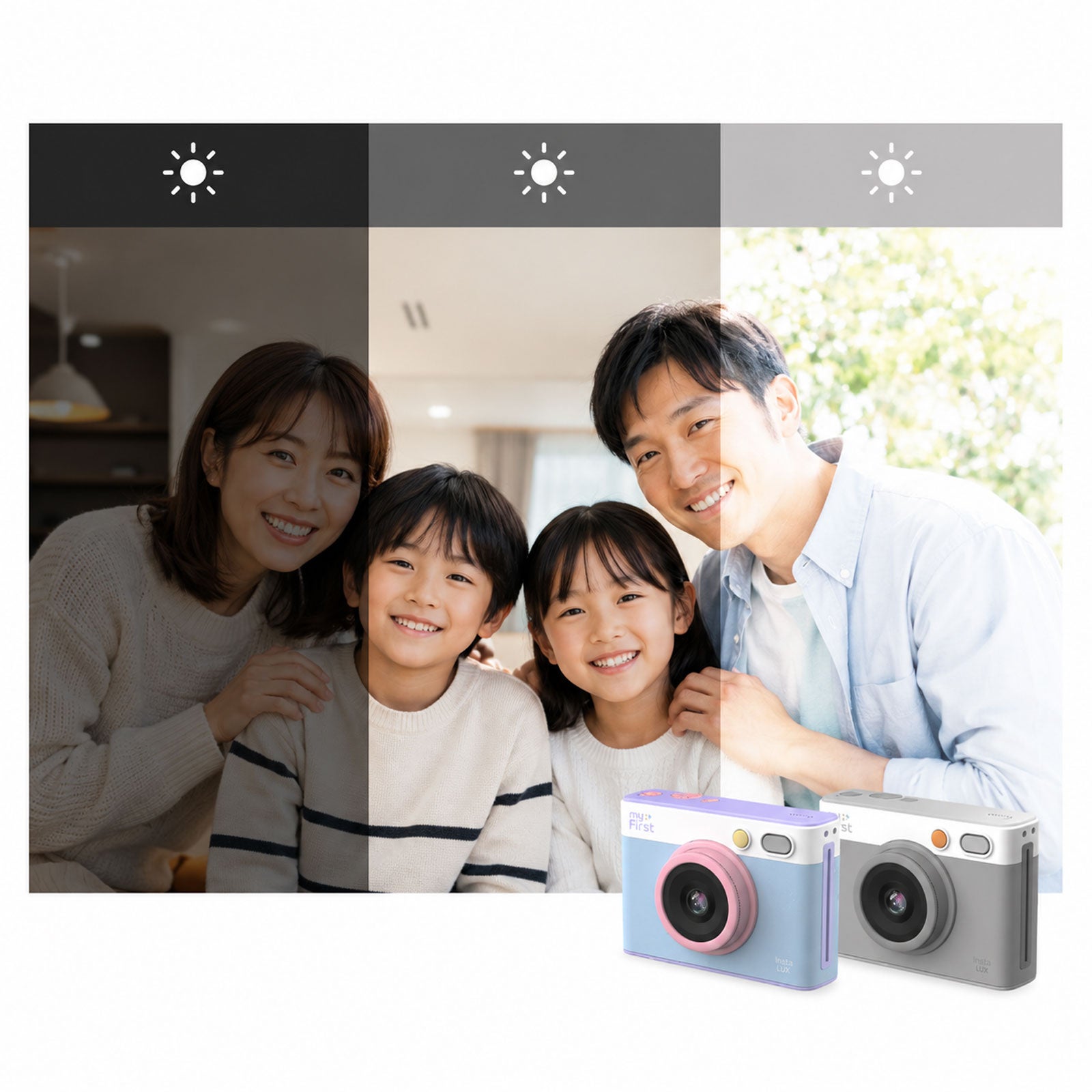 myFirst Japan、シリーズ初のフルカラー対応インスタントカメラを発売|スマートフォン連携と主な仕様