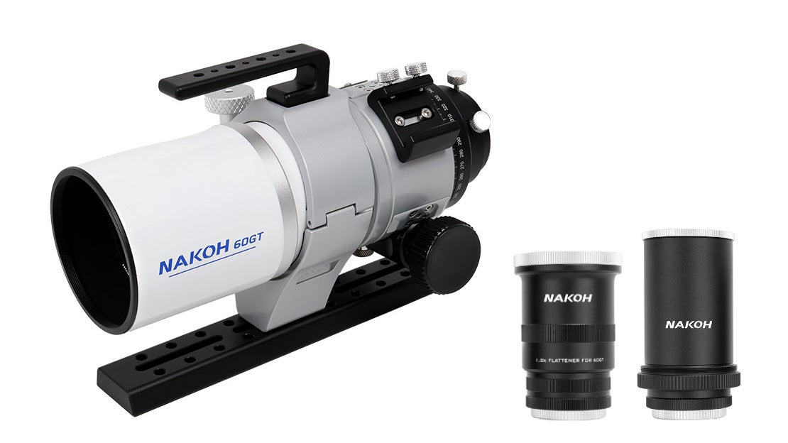 NAKOH、SDガラスとEDガラス採用の60mmアポクロマート望遠鏡「60GT鏡筒」を発売 - 画像2
