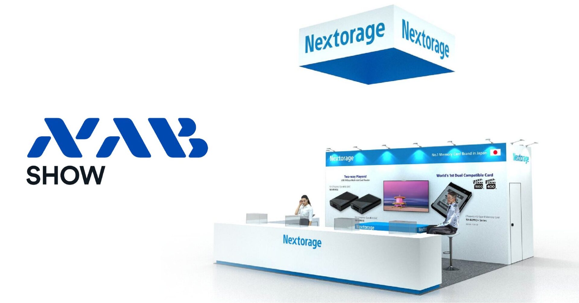 Nextorage、米国「NAB Show 2026」に出展。次世代CFexpressカードを初披露 - 画像1