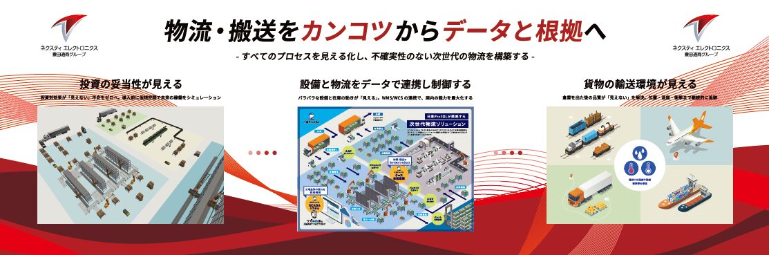 ネクスティ エレクトロニクス、第1回 物流DX展に出展 - 画像1