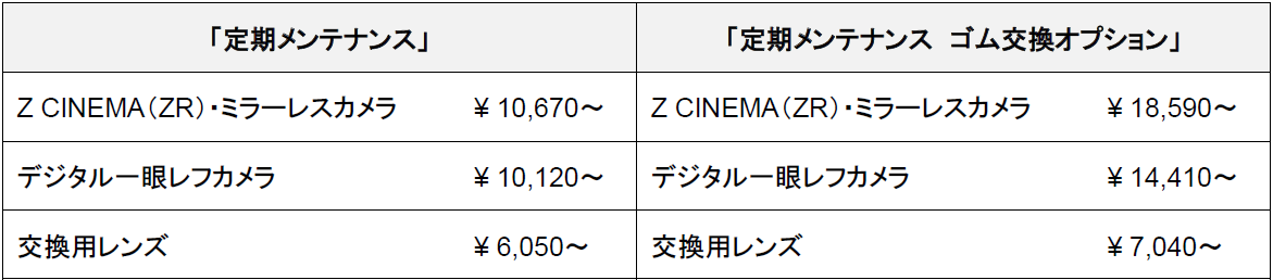ニコンIJ、カメラの定期メンテナンスで最大20%割引キャンペーン - 画像2