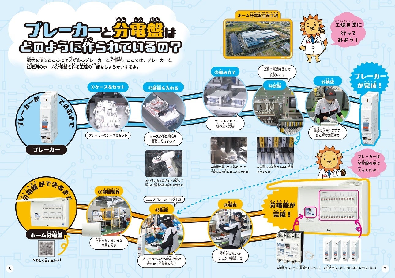 日東工業、小学校向け副教材「未来をつくる 電気を安全に使うしくみにどきどき」に協賛 - 画像5
