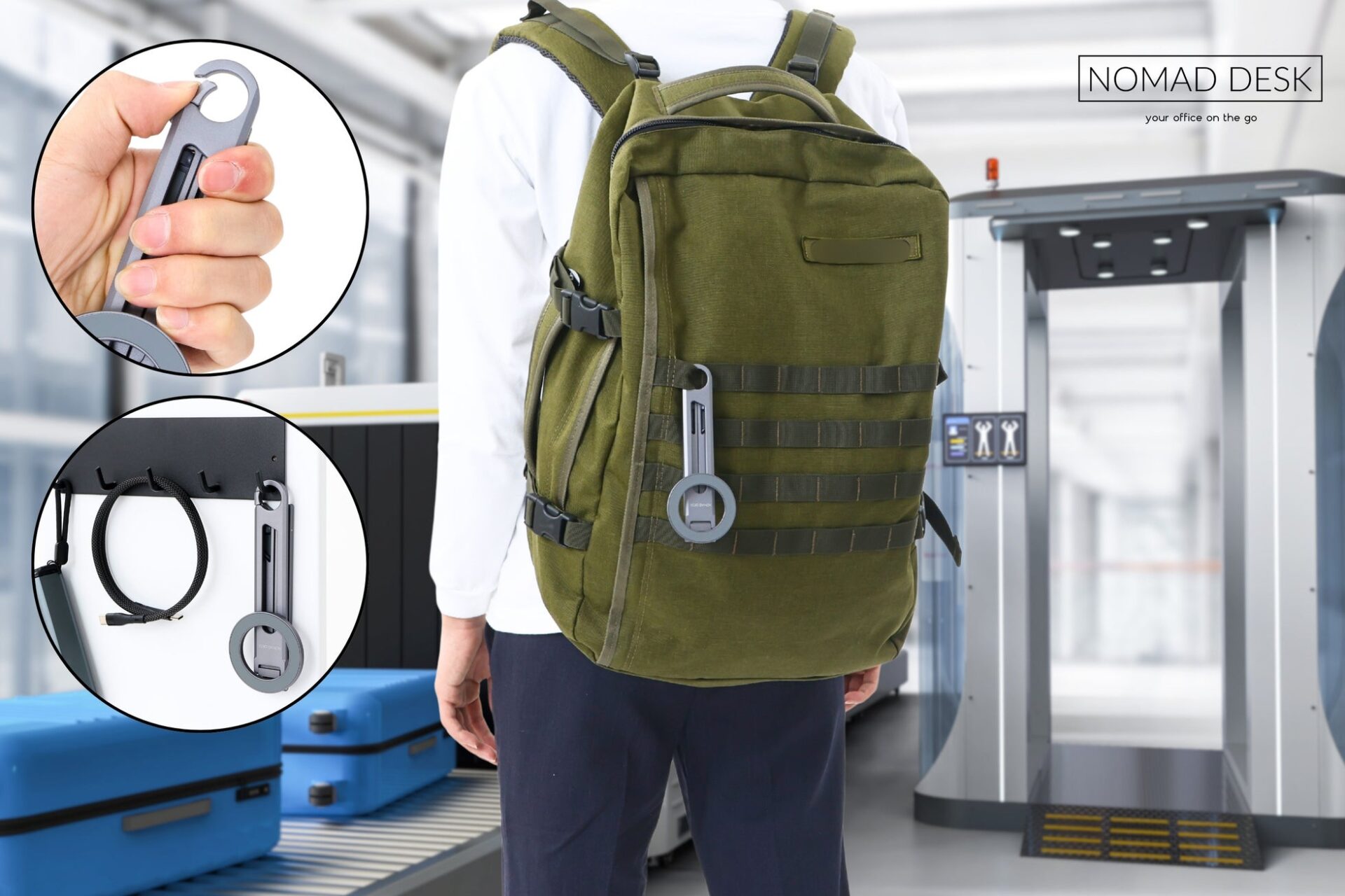 ノマデスク、MagSafe対応2WAYモバイル三脚スタンド『NOMAD STAND GO PLUS』発売 - 画像5