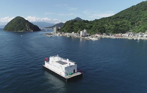 OKI、洋上風力発電設備の無人点検実証を実施 - 画像1