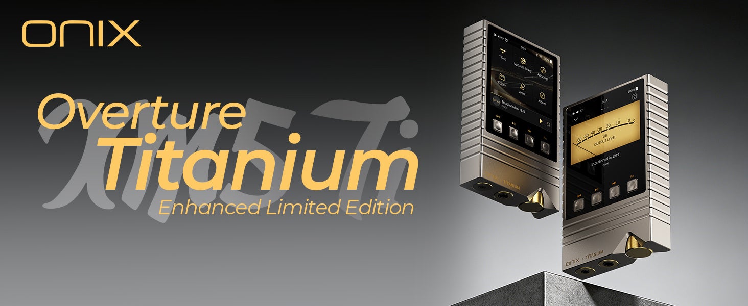 ONIX、チタニウム筐体採用の限定モデル「Overture XM5Ti」を発売 - 画像1