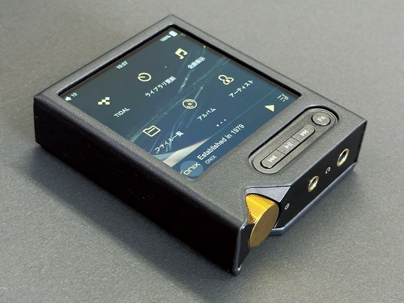 ONIX、ポータブルプレーヤー「Tocata XM2」用ケースに新色のブラックを追加 - 画像2