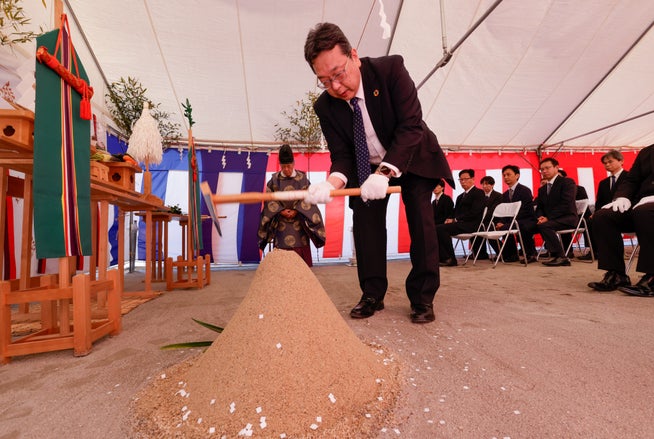 小野測器、次世代モビリティ開発拠点「CLC」地鎮祭を開催 - 画像4