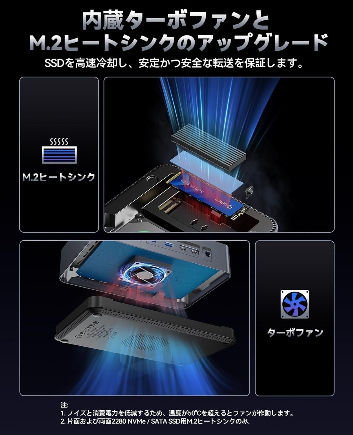 ORICO、最大26TB対応の12-in-1 USB-Cドッキングステーションを発表 - 画像5