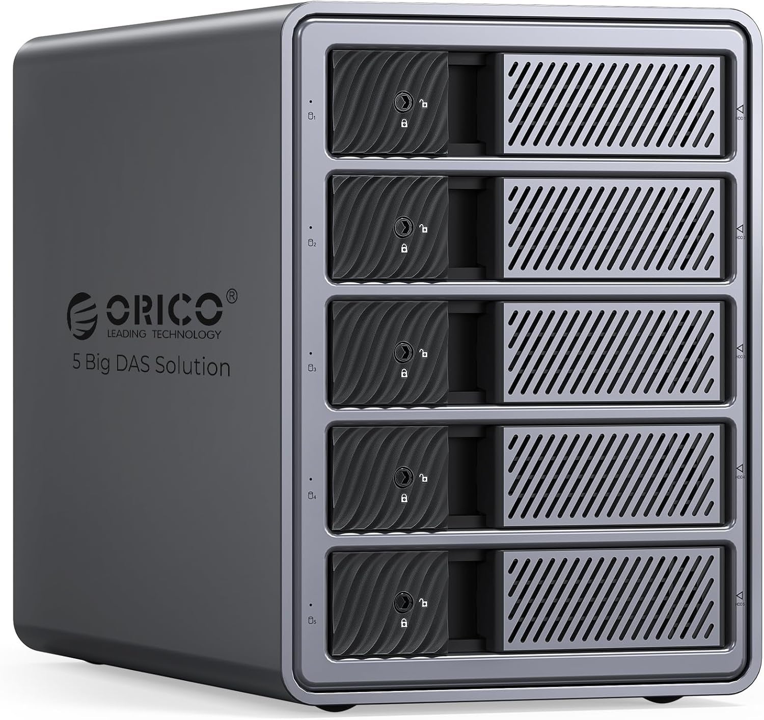 ORICO、最大110TB対応の5ベイ3.5インチHDDケースを発表 - 画像1
