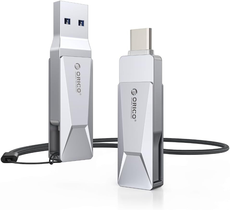 ORICO、64GBのデュアルUSBメモリを発売。Type-C/A両対応 - 画像1