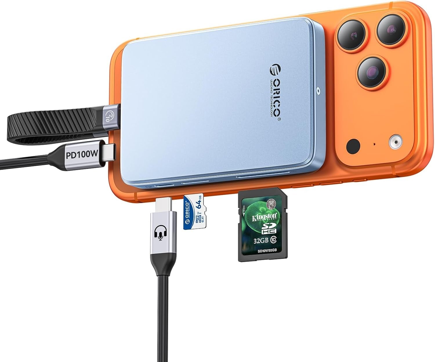 ORICO、iPhone直録ProRes対応SSDケースAP80F - 画像1