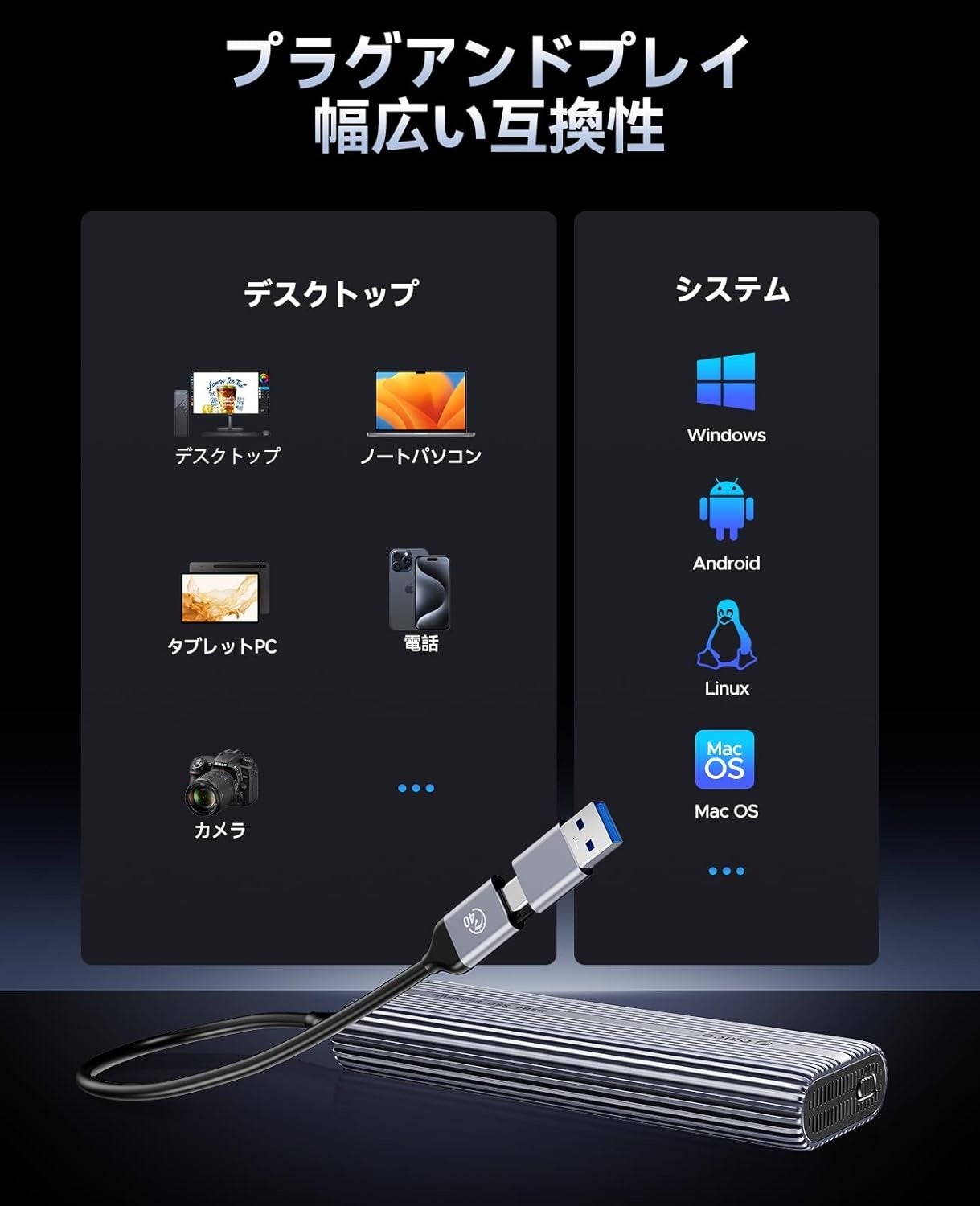 ORICO、ASM2464搭載の40Gbps対応M.2 SSDケースを発売｜期間限定の割引キャンペーンを実施