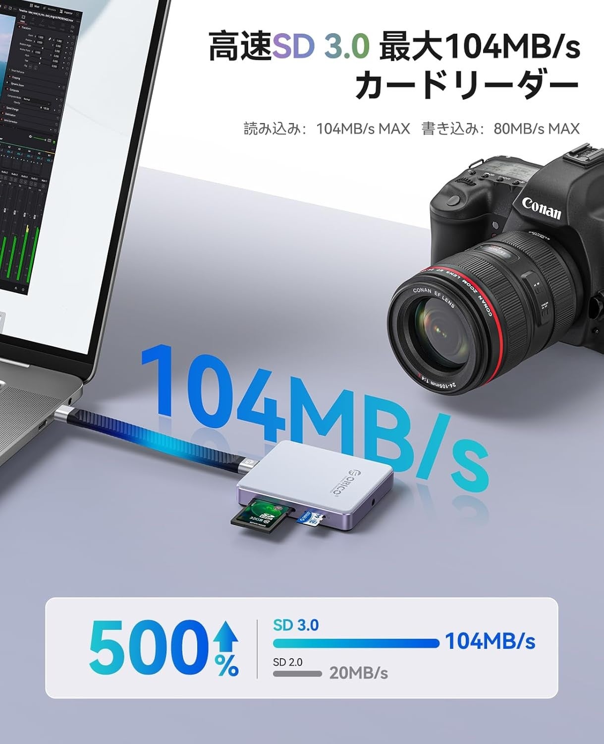 ORICO、iPhone 15/16/17 Pro対応のマグネット式SSDケースを発表 - 画像2