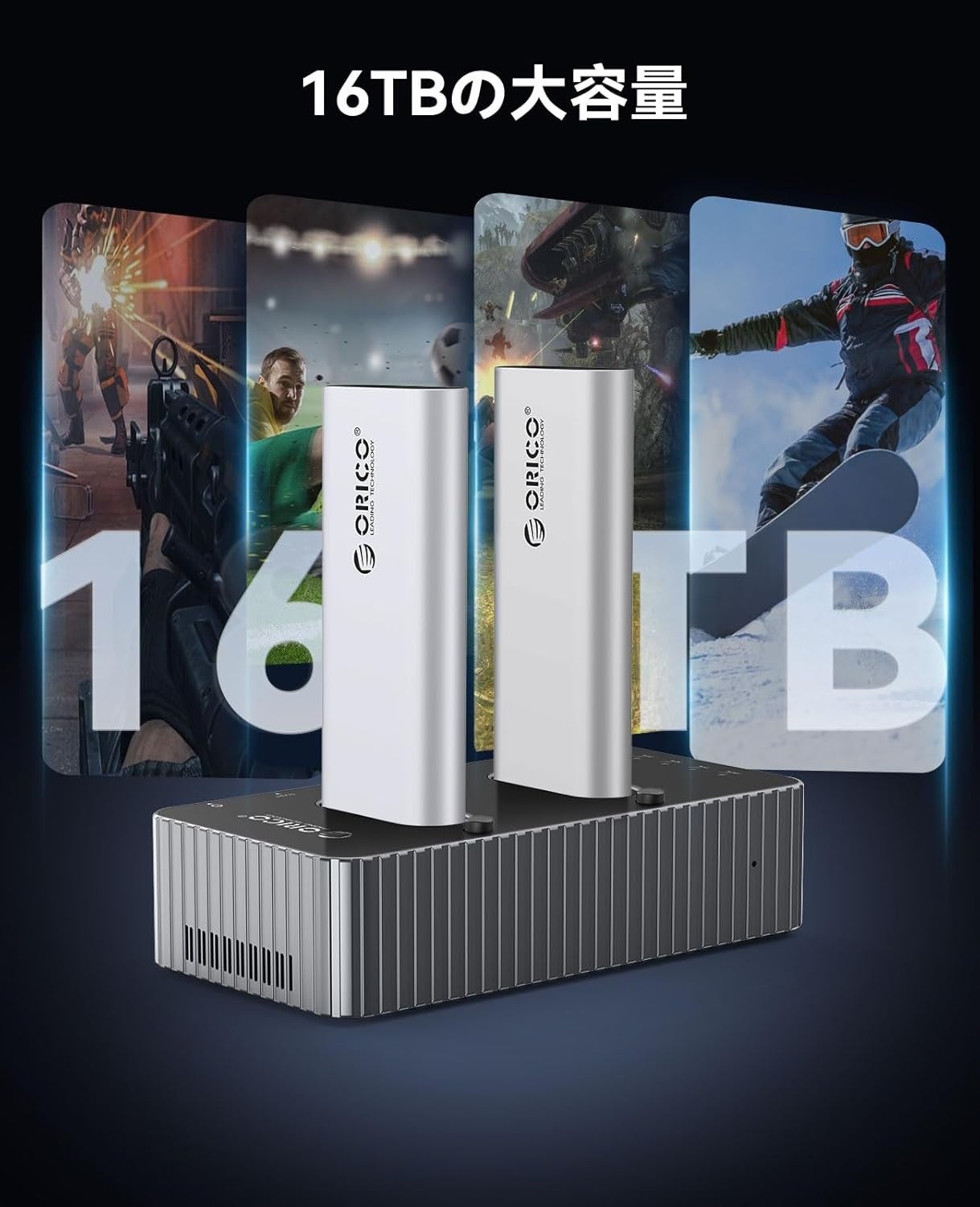 ORICO、40Gbps対応のM.2 SSDクローンスタンド「IT28N-C」を発表 - 画像1