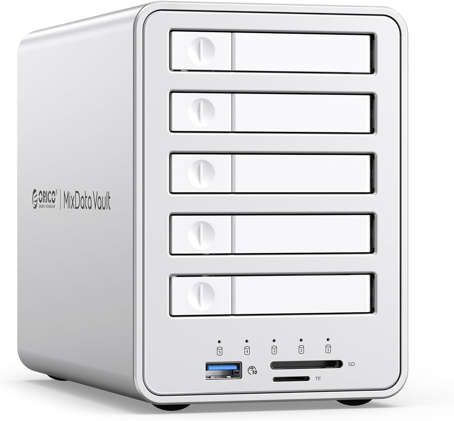 ORICO、最大120TB拡張に対応した2.5インチRAID SSDケースを発表 - 画像1
