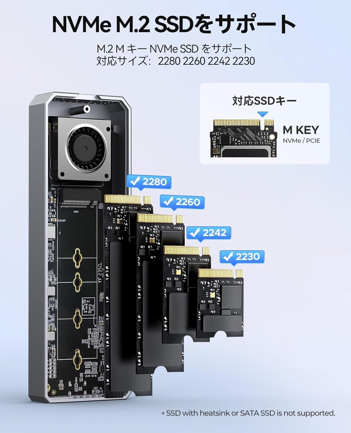 ORICO、最大40Gbps転送対応のUSB4.0 NVMe SSDケースを発売 - 画像3