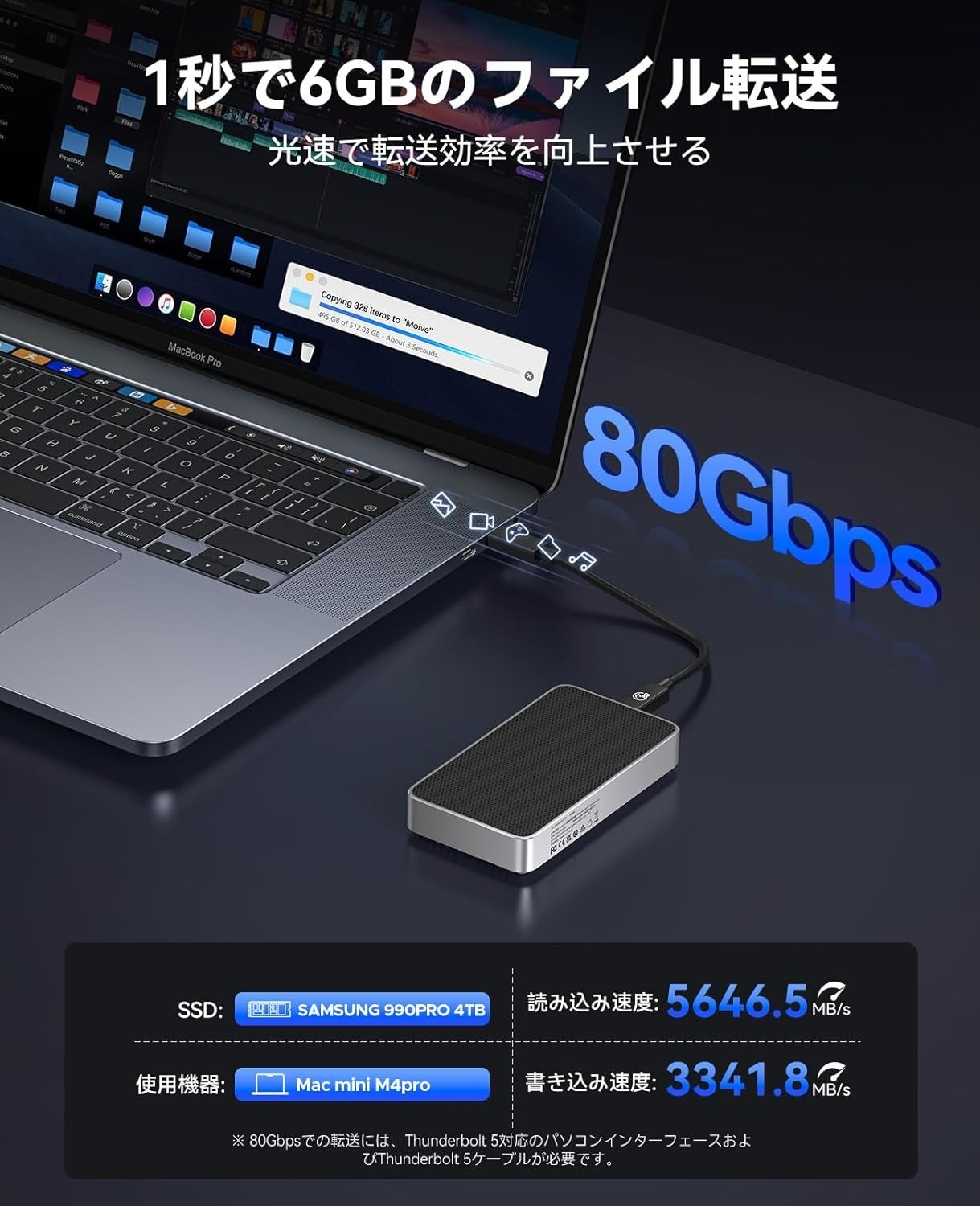 ORICO、Thunderbolt 5対応SSDエンクロージャー「X50PRO」を発売 - 画像1