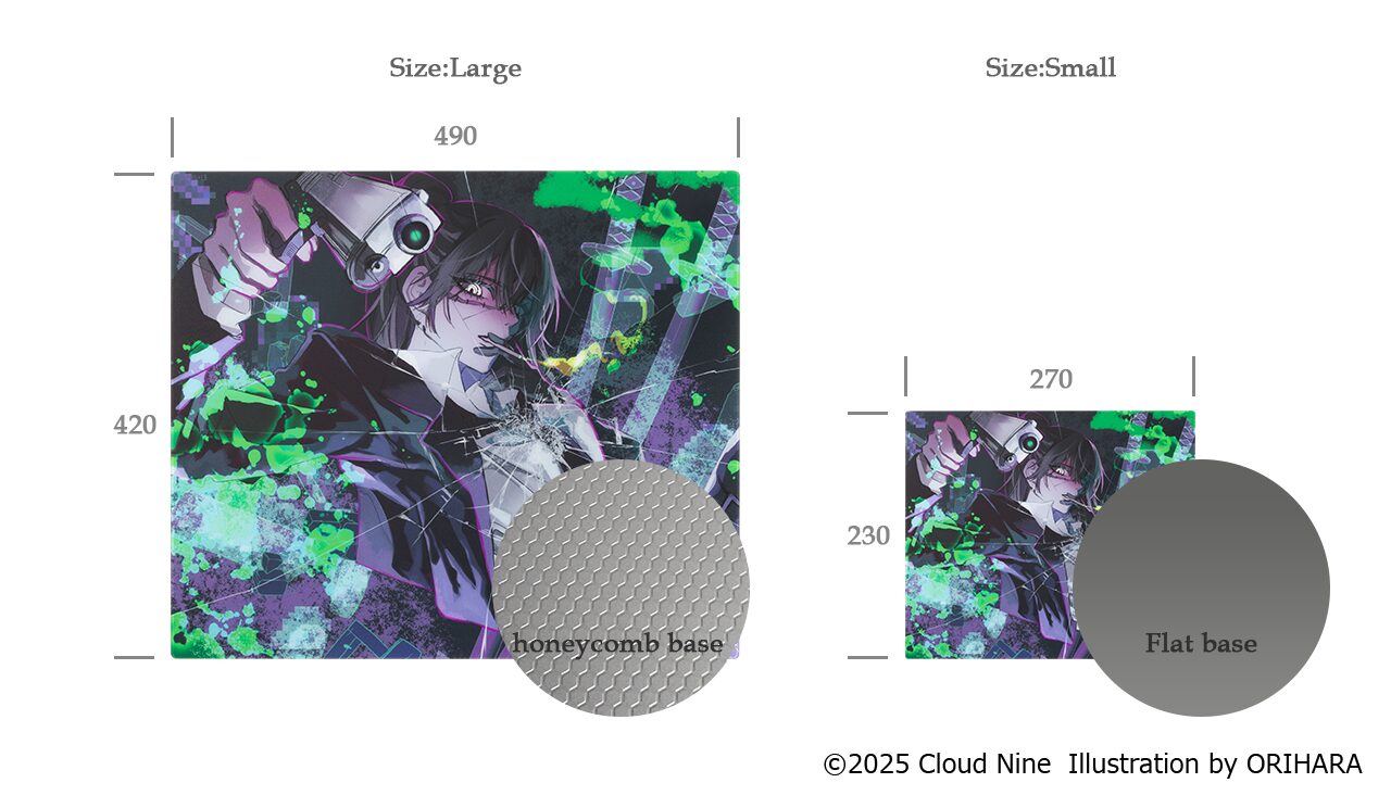 ORIHARA氏 × AIMPAD、コラボガラスマウスパッドを12月22日発売 - 画像7