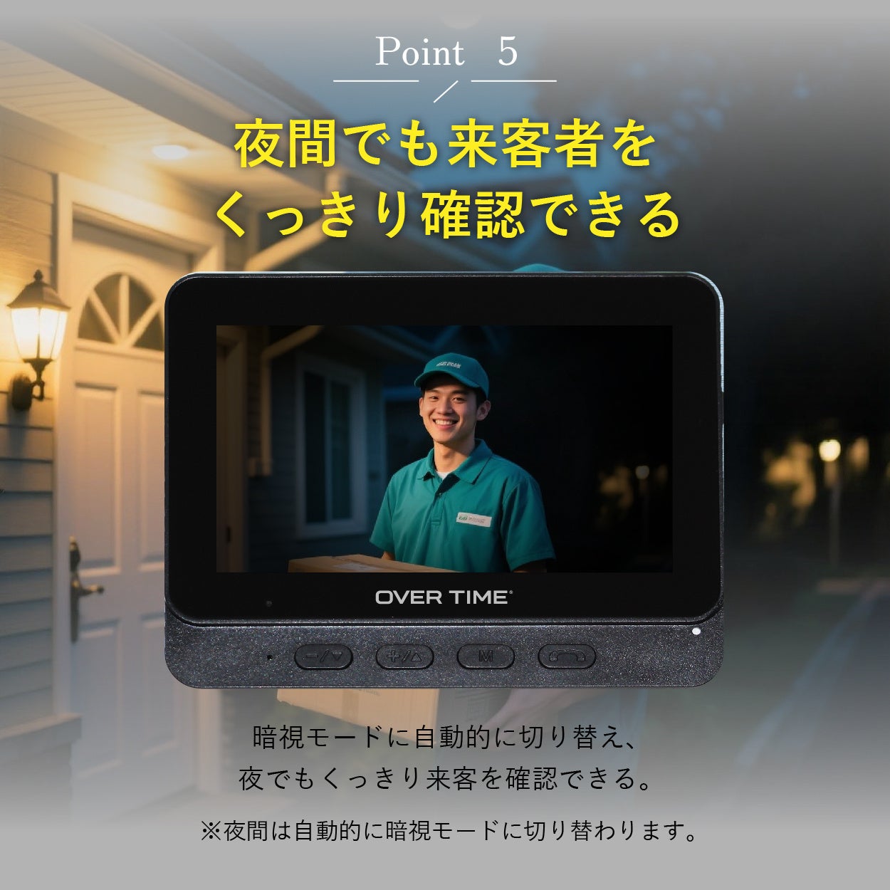 ダイアモンドヘッド、工事不要のカメラ付きコードレステレビドアホンを発売 - 画像9